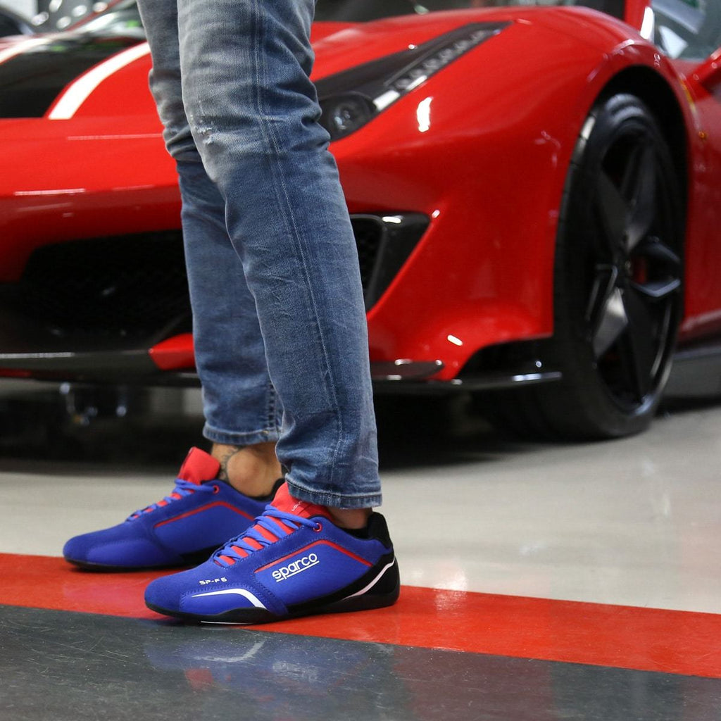 Sneakers Sparco SP-F6 Bleu/Rouge esprit racing Sparco Fashion 