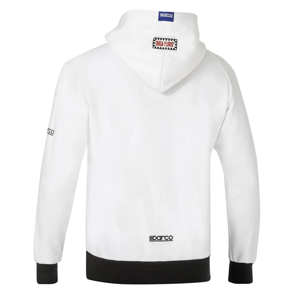 Sweat à capuche Targa Florio #F1 Blanc-Sparco Fashion