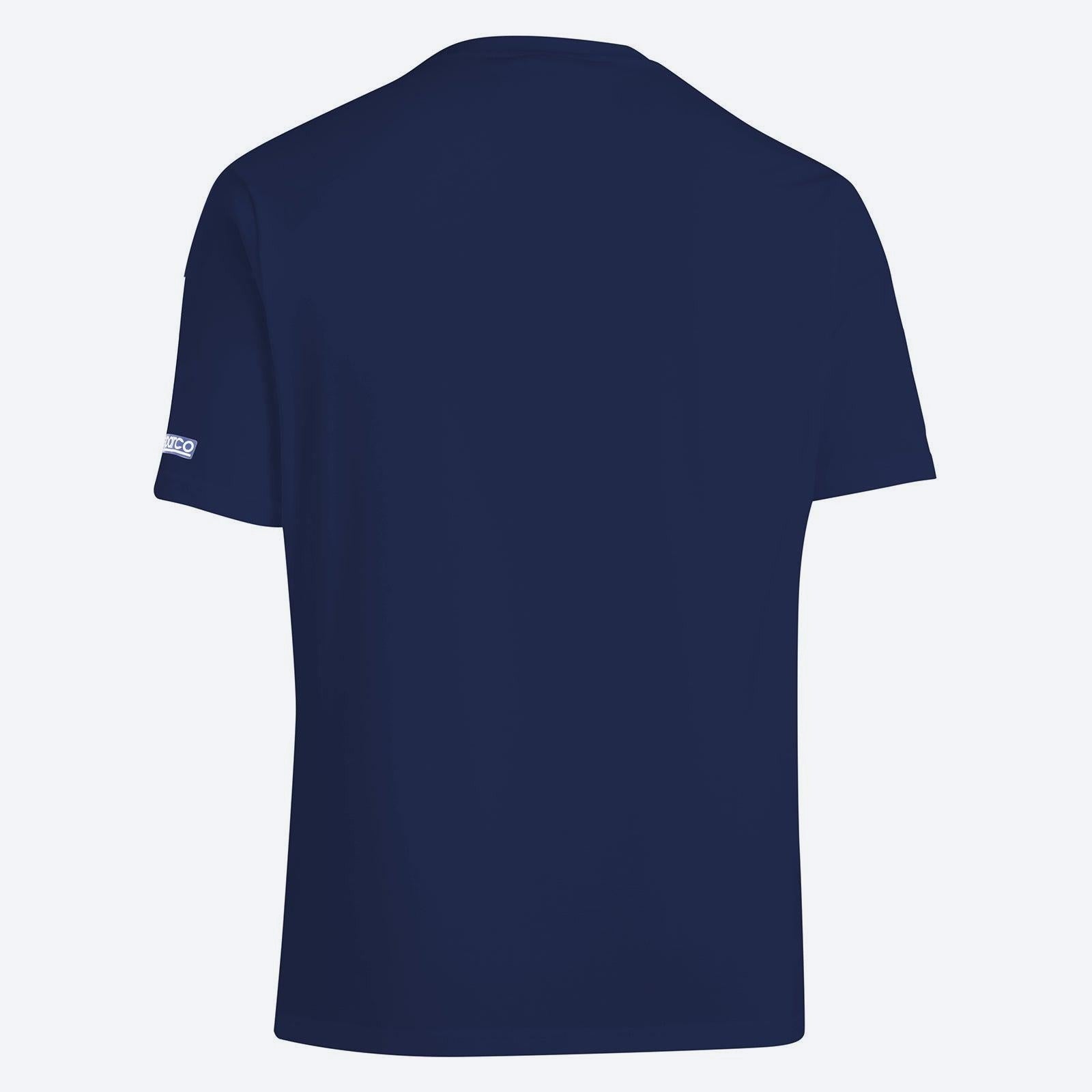 T-shirt Sparco Teamwear M-Sport - Taille S - Bleu - Réplique Officielle équipe WRC