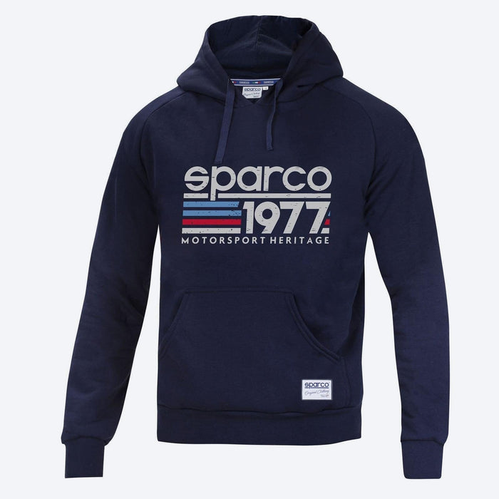 Sweat à Capuche 1977 Bleu Marine