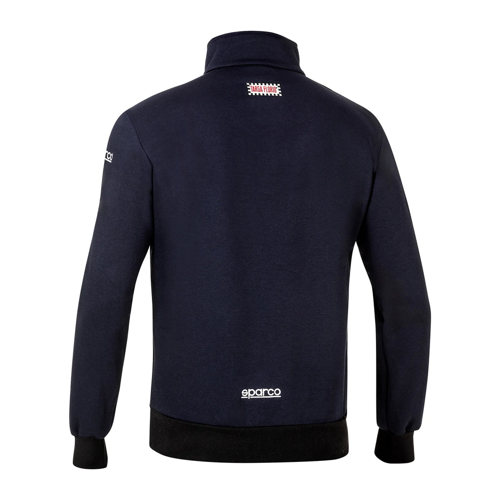 Sweat Zippé Targa Florio #AM3 Bleu-Sparco Fashion