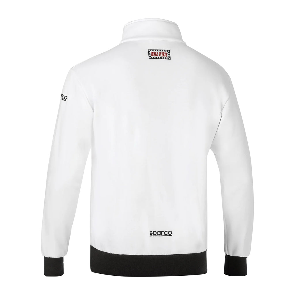 Sweat Zippé Targa Florio #F2 Blanc-Sparco Fashion