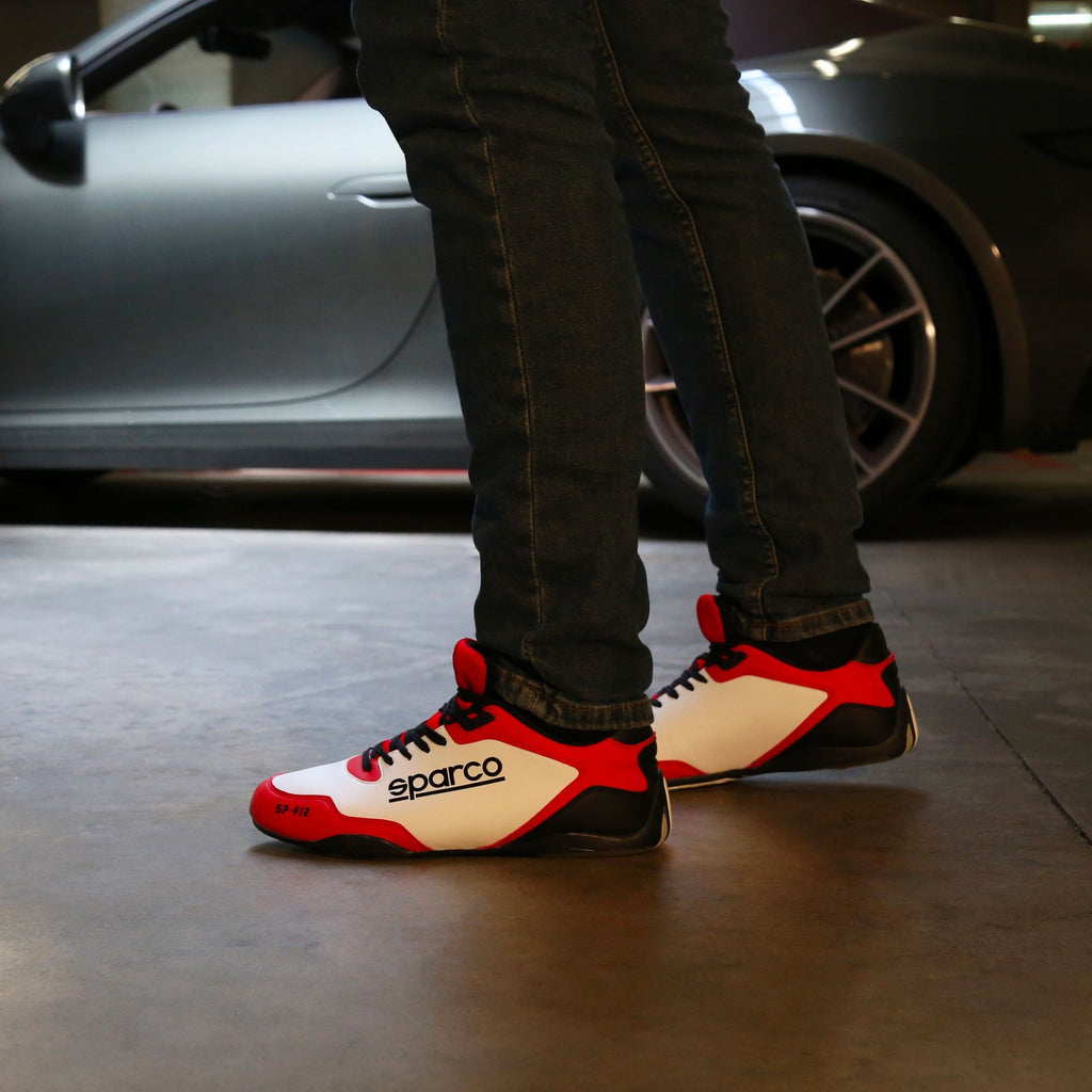 Sneakers Sparco SP-F12 Rouge/Blanc esprit racing Sparco Fashion 