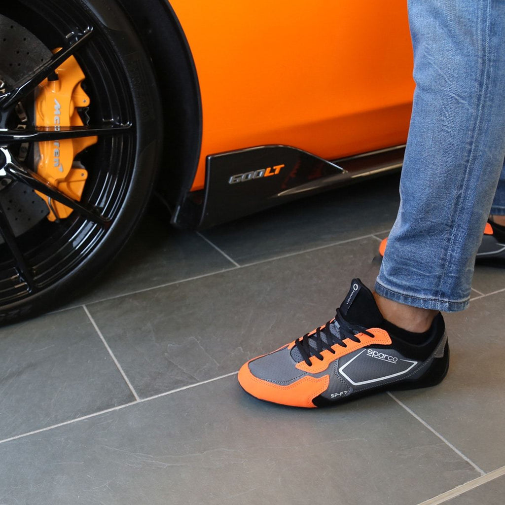 Sneakers Sparco SP-F7 Gris/Orange esprit racing Sparco Fashion 