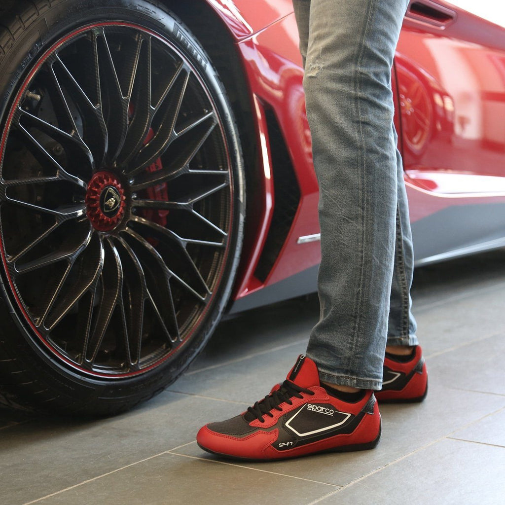 Sneakers Sparco SP-F7 Rouge/Noir esprit racing Sparco Fashion 